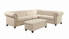 Load image into Gallery viewer, Roy Traditional Oatmeal Armless Chair