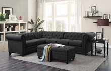 Load image into Gallery viewer, Roy Traditional Grey Armless Chair
