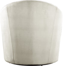 Load image into Gallery viewer, Alessio Cream Velvet Accent Chair