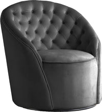 Load image into Gallery viewer, Alessio Cream Velvet Accent Chair