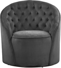 Load image into Gallery viewer, Alessio Cream Velvet Accent Chair