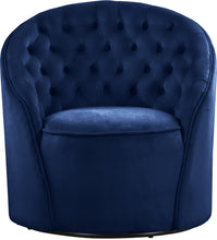 Load image into Gallery viewer, Alessio Cream Velvet Accent Chair