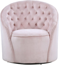 Load image into Gallery viewer, Alessio Cream Velvet Accent Chair