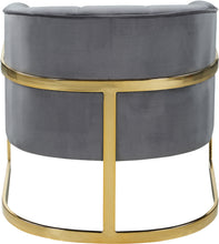 Load image into Gallery viewer, Carter Black Velvet Accent Chair
