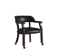 Load image into Gallery viewer, Traditional Black Home Office Chair