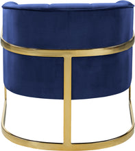 Load image into Gallery viewer, Carter Black Velvet Accent Chair
