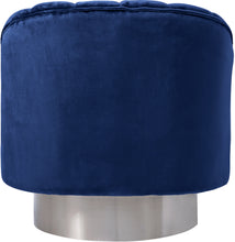 Load image into Gallery viewer, Farrah Grey Velvet Accent Chair