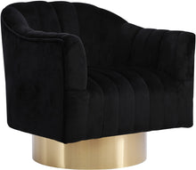 Load image into Gallery viewer, Farrah Grey Velvet Accent Chair