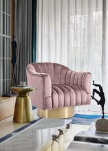 Load image into Gallery viewer, Farrah Grey Velvet Accent Chair