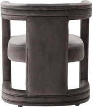 Load image into Gallery viewer, Blair Grey Velvet Accent Chair
