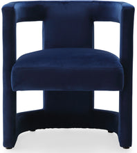 Load image into Gallery viewer, Blair Grey Velvet Accent Chair