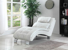 Load image into Gallery viewer, Dilleston Contemporary White Chaise