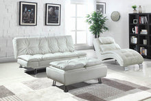 Load image into Gallery viewer, Dilleston Contemporary White Chaise