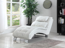 Load image into Gallery viewer, Dilleston Contemporary White Chaise