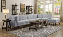 Load image into Gallery viewer, Churchill Modern Grey Armless Chair