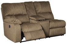 Load image into Gallery viewer, Urbino LeftArm Facing Reclining Loveseat with Console