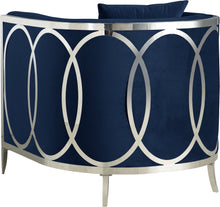 Load image into Gallery viewer, Circa Black Velvet Accent Chair