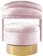 Load image into Gallery viewer, Petrona Grey Velvet Accent Chair