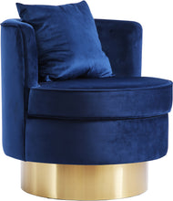 Load image into Gallery viewer, Kendra Grey Velvet Accent Chair