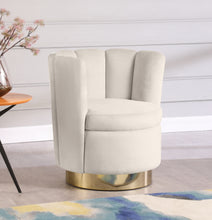 Load image into Gallery viewer, Lily Black Velvet Accent Chair