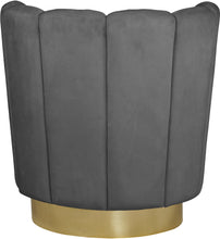 Load image into Gallery viewer, Lily Black Velvet Accent Chair