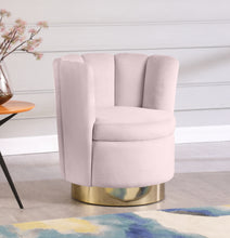 Load image into Gallery viewer, Lily Black Velvet Accent Chair