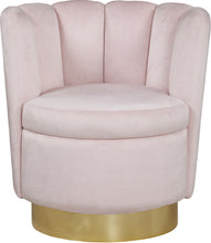 Load image into Gallery viewer, Lily Black Velvet Accent Chair