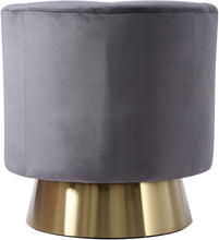 Load image into Gallery viewer, Bellagio Grey Velvet Accent Chair