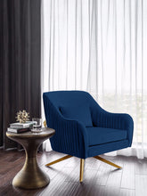 Load image into Gallery viewer, Paloma Grey Velvet Accent Chair