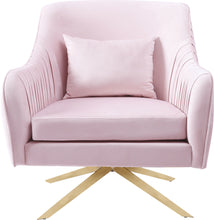 Load image into Gallery viewer, Paloma Grey Velvet Accent Chair