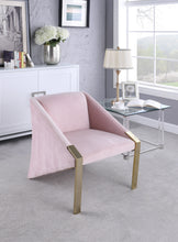 Load image into Gallery viewer, Rivet Black Velvet Accent Chair