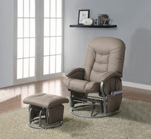 Load image into Gallery viewer, Casual Faux Leather Glider Recliner