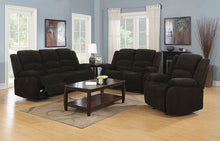Load image into Gallery viewer, Gordon Chocolate Reclining Loveseat