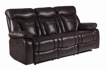 Load image into Gallery viewer, Zimmerman Casual Dark Brown Motion Sofa