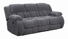 Load image into Gallery viewer, Weissman Grey Reclining Sofa