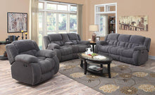 Load image into Gallery viewer, Weissman Grey Reclining Sofa