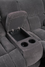 Load image into Gallery viewer, Weissman Grey Reclining Loveseat