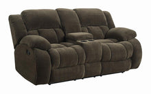 Load image into Gallery viewer, Weissman Brown Reclining Loveseat