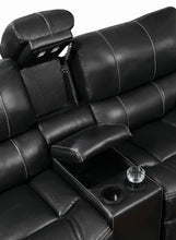 Load image into Gallery viewer, Willemse Casual Black Motion Sofa