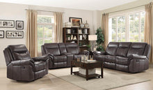 Load image into Gallery viewer, Sawyer Transitional Brown Motion Sofa