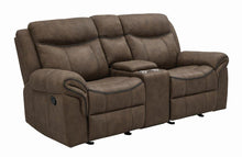 Load image into Gallery viewer, Sawyer Transitional Taupe Motion Loveseat