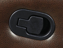 Load image into Gallery viewer, Myleene Chestnut Leather Reclining Loveseat