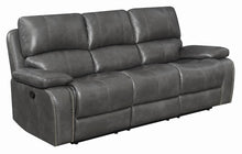 Load image into Gallery viewer, Ravenna Casual Charcoal Motion Sofa