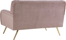 Load image into Gallery viewer, Clarissa Pink Velvet Loveseat