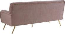 Load image into Gallery viewer, Clarissa Pink Velvet Sofa
