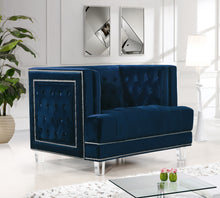 Load image into Gallery viewer, Lucas Black Velvet Chair