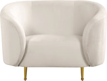Load image into Gallery viewer, Lavilla Cream Velvet Chair