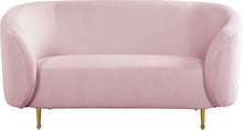 Load image into Gallery viewer, Lavilla Cream Velvet Loveseat