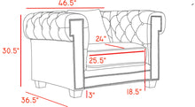 Load image into Gallery viewer, Bowery Green Velvet Chair