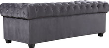 Load image into Gallery viewer, Bowery Cream Velvet Sofa